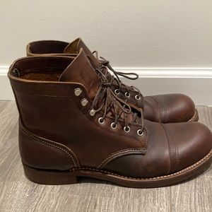 Red Wing Heritage Iron Ranger boots